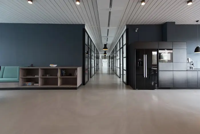 Leerer Boardroom-Tisch